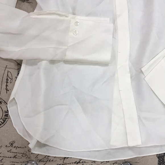 Elie Tahari Ciara Silk Blouse - Picture 6 of 9